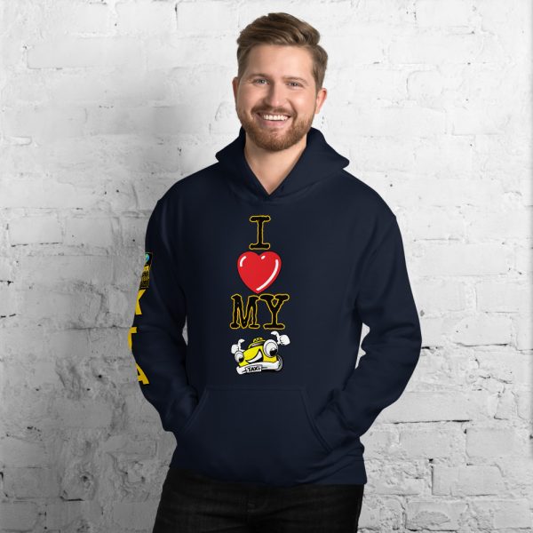 "I LOVE MY TAXI" Premium Soft & Heavy Blend Hoodie - Image 7