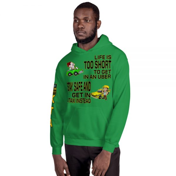 “LIFE IS TOO SHORT TO GET IN AN UBER” Premium Soft & Heavy Blend Hoodie - Image 14