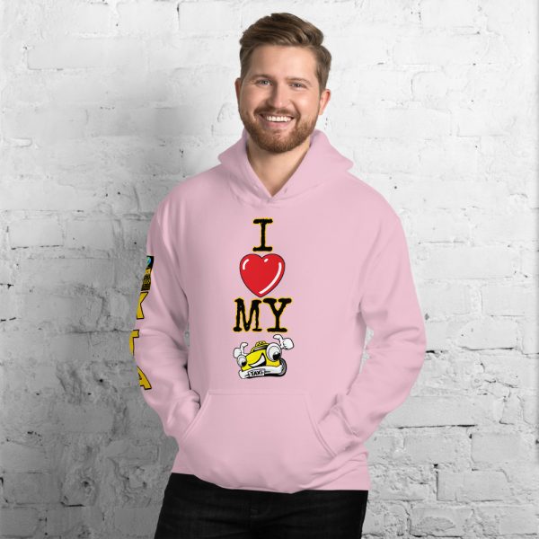 "I LOVE MY TAXI" Premium Soft & Heavy Blend Hoodie - Image 19