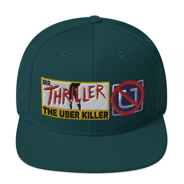 “MR. THRILLER, THE UBER KILLER” Embroidered Yupoong Snapback Hat - Image 22