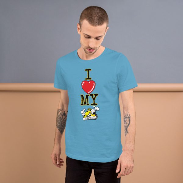 “I LOVE MY TAXI” Premium Bright Color T-Shirt - Image 7
