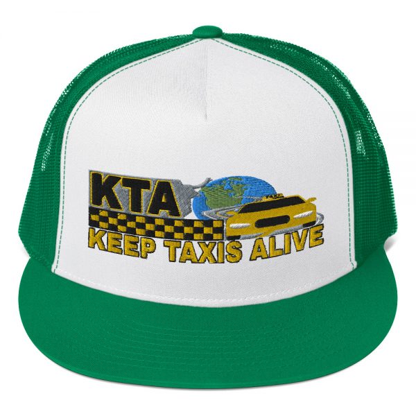 “KEEP TAXIS ALIVE – v1” Embroidered Yupoong Trucker Cap - Image 5