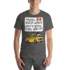 "CRAZY UBERRRR" Premium Dark Color T-Shirt - Image 4