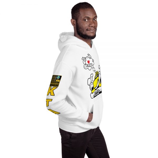 "I LOVE TAXIS" Premium Soft & Heavy Blend Hoodie - Image 3