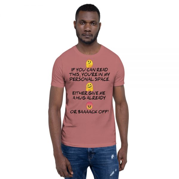 "MY PERSONAL SPACE" Premium Bright Color T-Shirt - Image 4
