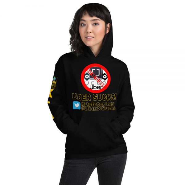 “UBER SUCKS!” Premium Soft & Heavy Blend Hoodie - Image 3