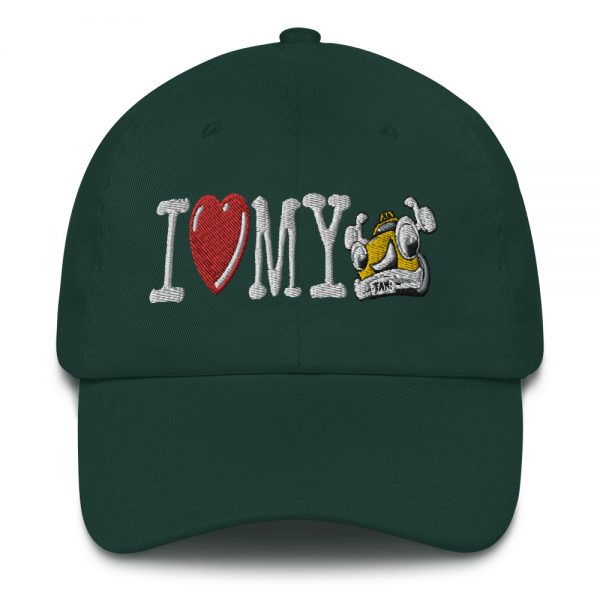 “I LOVE MY TAXI” Embroidered Yupoong Dad Hat - Image 8