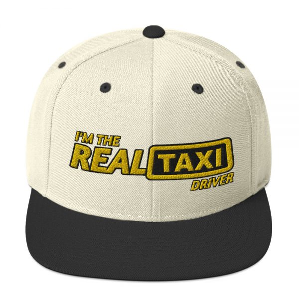 “I'M THE REAL TAXI DRIVER - v2” Embroidered Yupoong Snapback Hat - Image 35