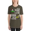 “LIFE IS TOO SHORT TO GET IN AN UBER” Premium Dark Color T-Shirt - Image 4