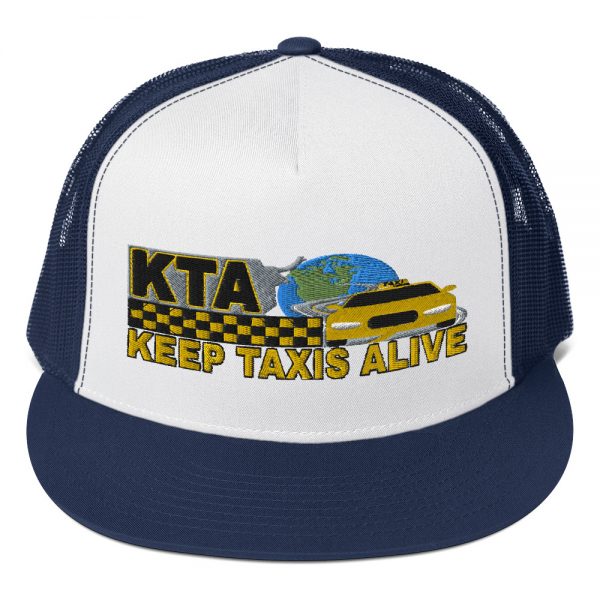 “KEEP TAXIS ALIVE – v1” Embroidered Yupoong Trucker Cap - Image 6