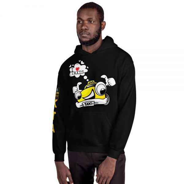 "I LOVE TAXIS" Premium Soft & Heavy Blend Hoodie - Image 4
