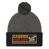 “CABBIES FOR LIFE” Embroidered Pom-Pom Beanie - Image 4
