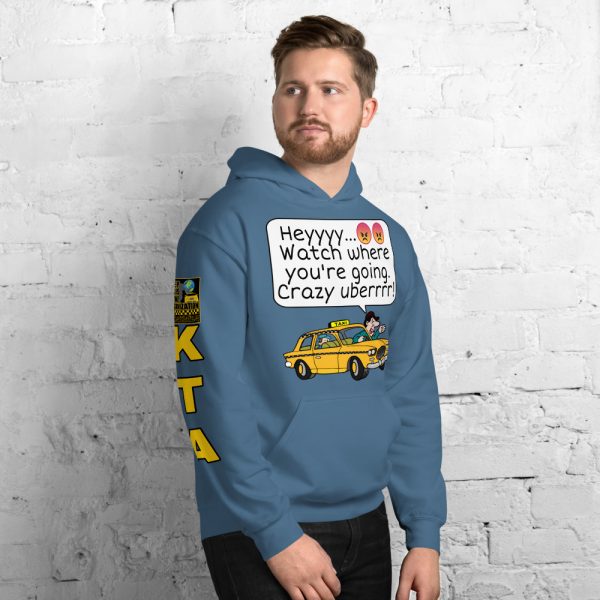 “CRAZY UBERRRR” Premium Soft & Heavy Blend Hoodie - Image 13