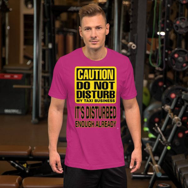 “DO NOT DISTURB MY TAXI BUSINESS” Premium Dark Color T-Shirt - Image 11