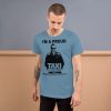"I'M A PROUD TAXI DRIVER" Premium Bright Color T-Shirt - Image 4
