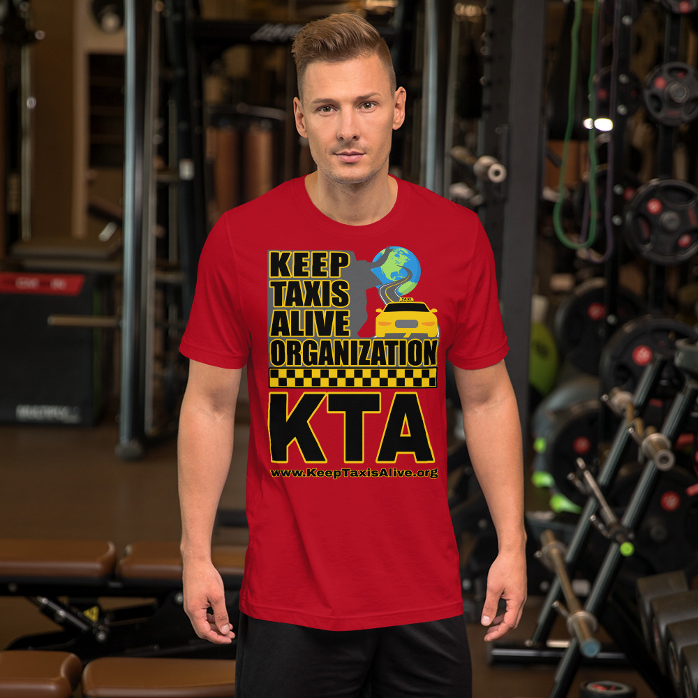 "KEEP TAXIS ALIVE ORGANIZATION" Premium Dark Color T-Shirt