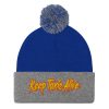 “KEEP TAXIS ALIVE – v2” Embroidered Pom-Pom Beanie - Image 8
