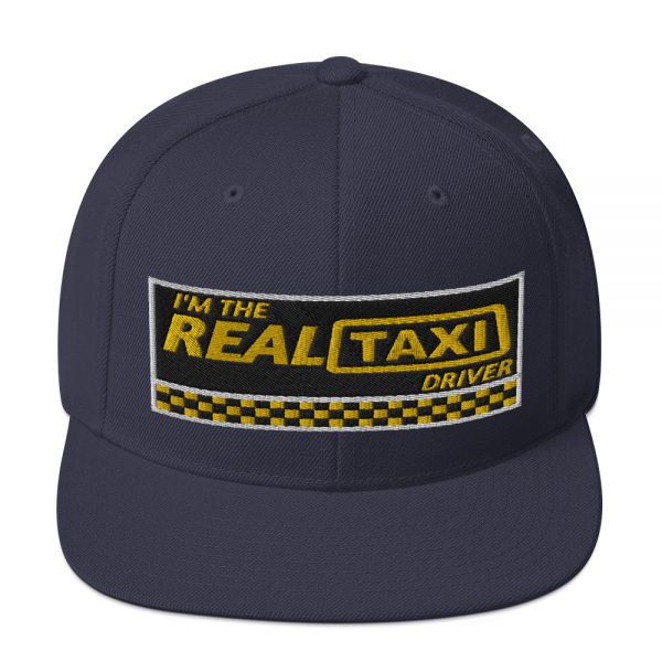 “I'M THE REAL TAXI DRIVER - v1” Embroidered Yupoong Snapback Hat - Image 17