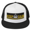 “KEEP CALM” Embroidered Yupoong Trucker Cap - Image 5