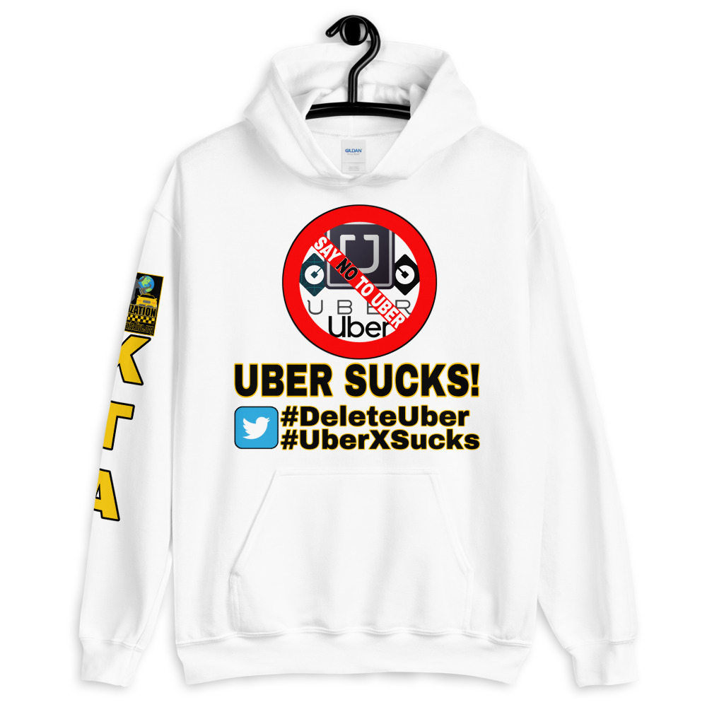 “UBER SUCKS!” Premium Soft & Heavy Blend Hoodie