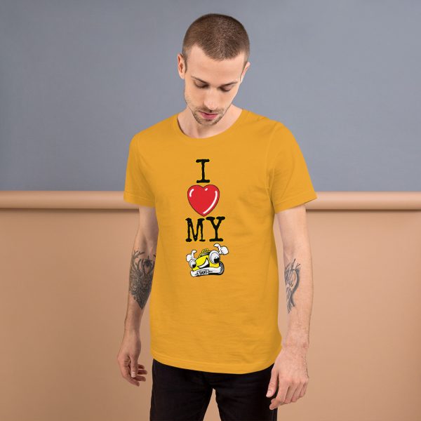 “I LOVE MY TAXI” Premium Bright Color T-Shirt - Image 12