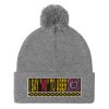“I SAY NO TO UBER” Embroidered Pom-Pom Beanie - Image 7
