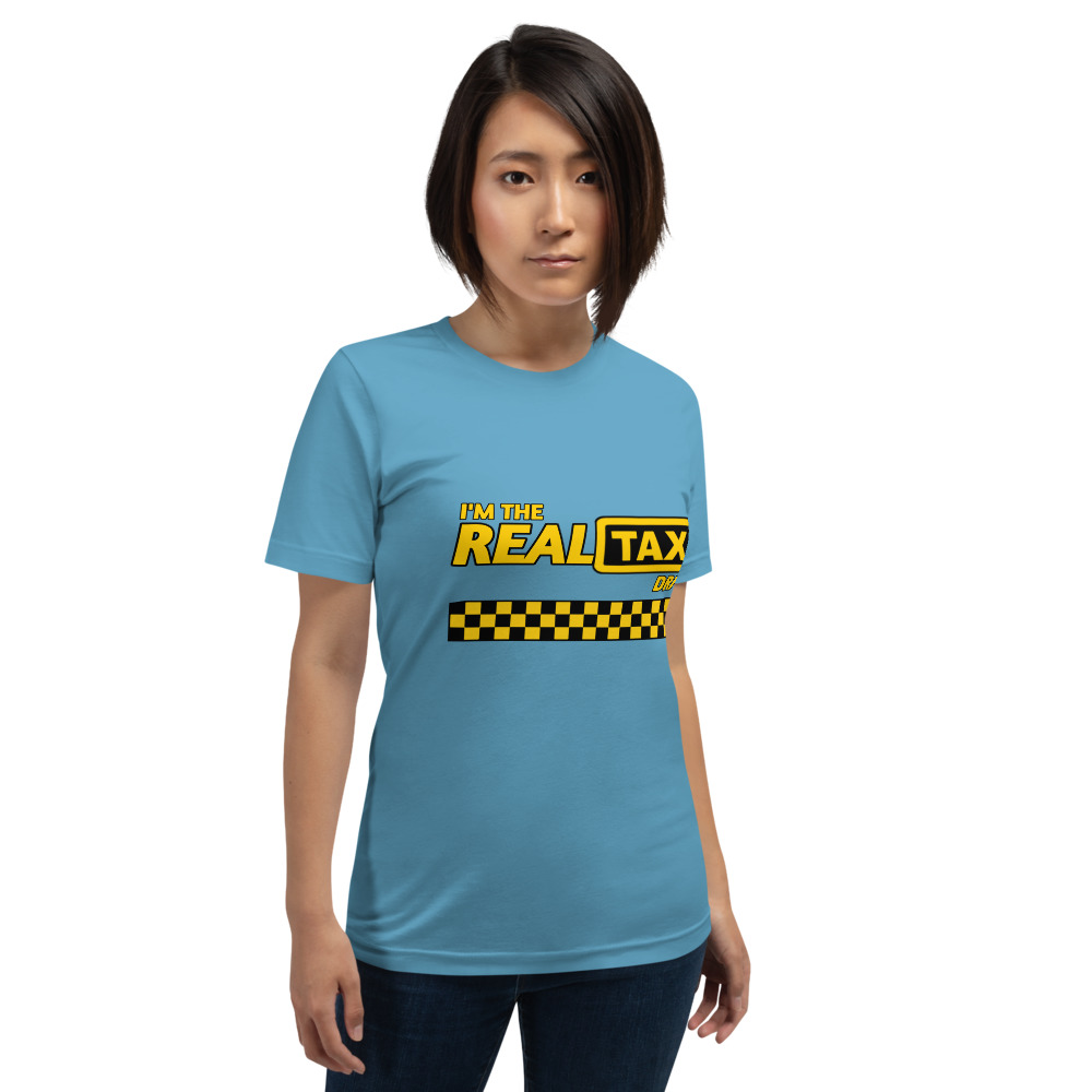 “I’M THE REAL TAXI DRIVER” Premium Bright Color T-Shirt