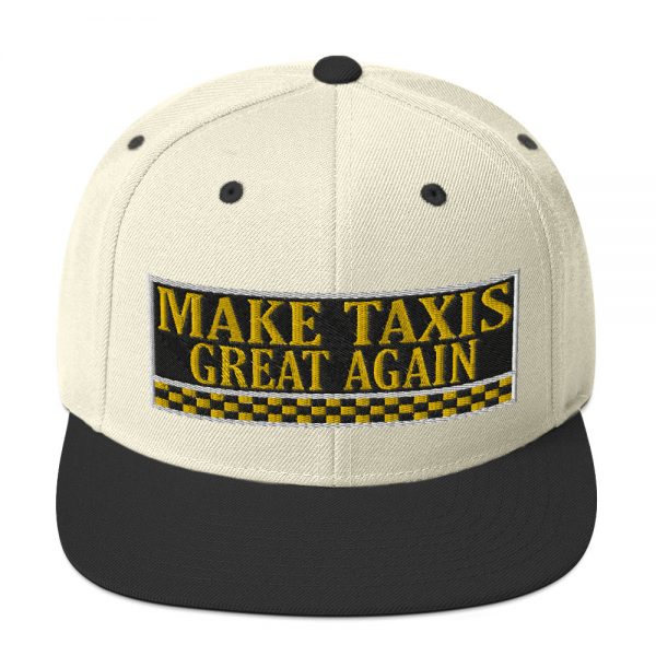 “MAKE TAXIS GREAT AGAIN” Embroidered Yupoong Snapback Hat - Image 36