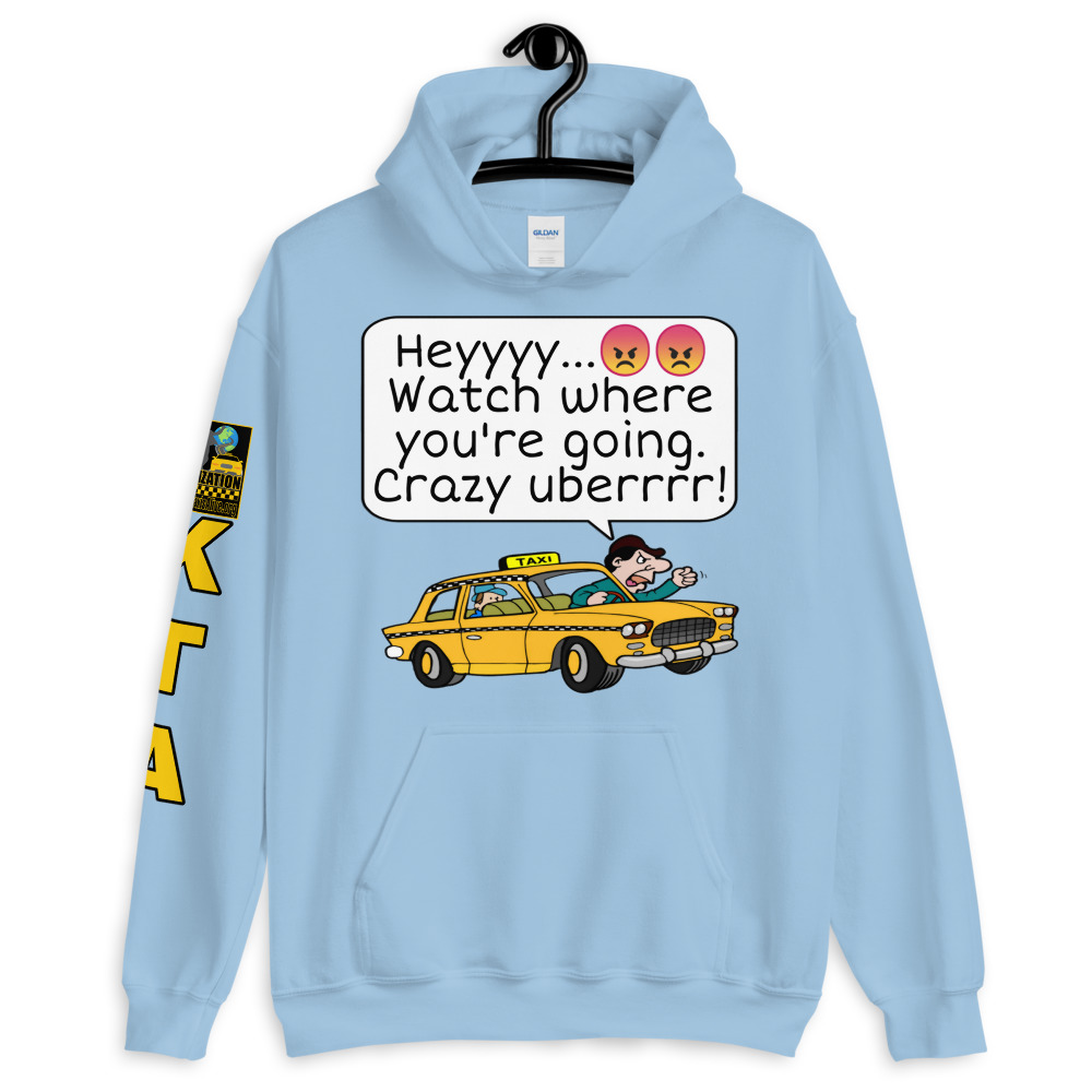 “CRAZY UBERRRR” Premium Soft & Heavy Blend Hoodie