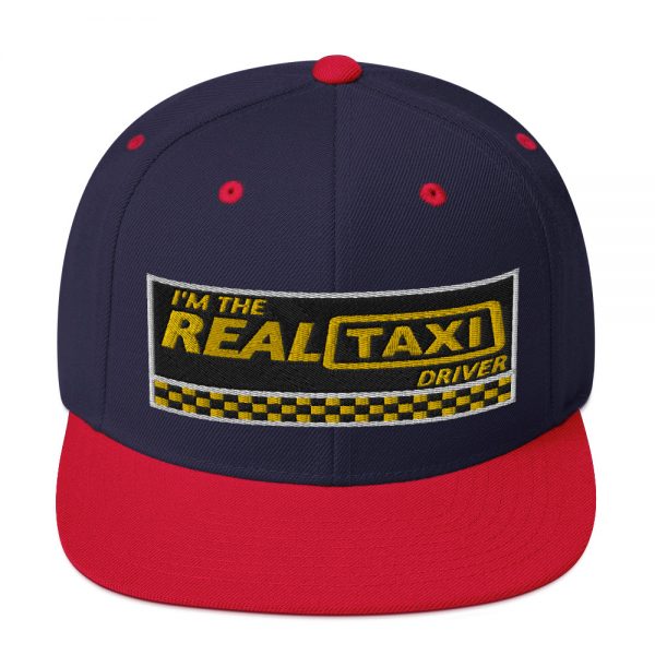 “I'M THE REAL TAXI DRIVER - v1” Embroidered Yupoong Snapback Hat - Image 19