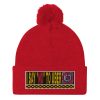 “I SAY NO TO UBER” Embroidered Pom-Pom Beanie - Image 10
