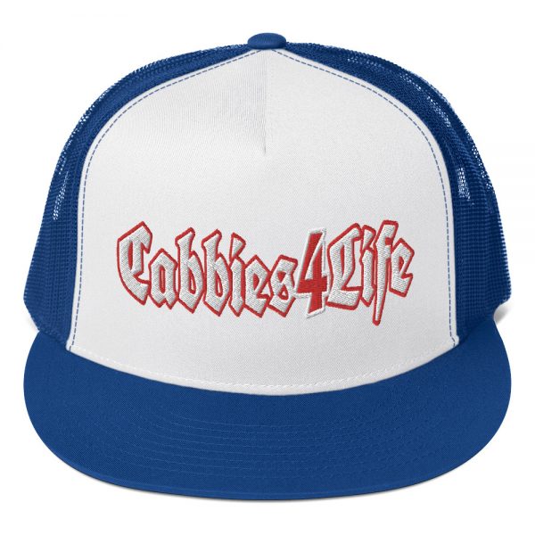 “CABBIES4LIFE” Embroidered Yupoong Trucker Cap - Image 8