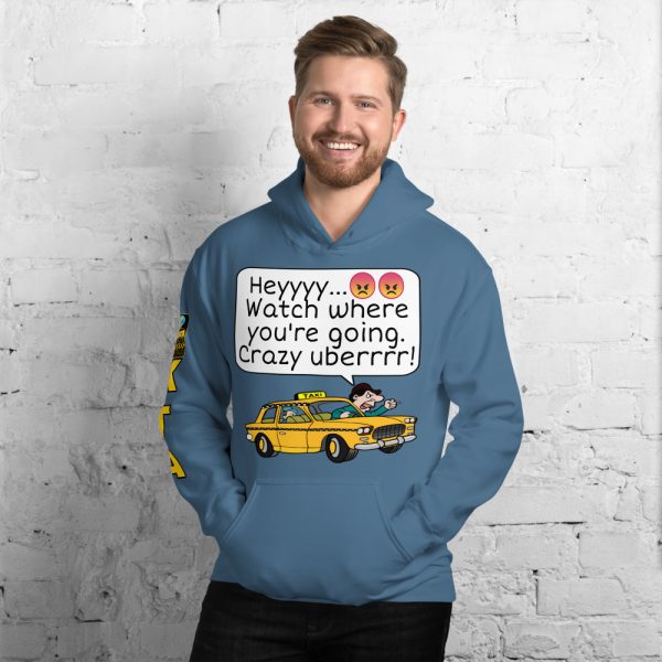 “CRAZY UBERRRR” Premium Soft & Heavy Blend Hoodie - Image 12