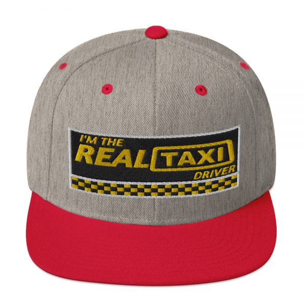 “I'M THE REAL TAXI DRIVER - v1” Embroidered Yupoong Snapback Hat - Image 29