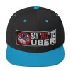 “SAY NO TO UBER - v2” Embroidered Yupoong Snapback Hat - Image 2