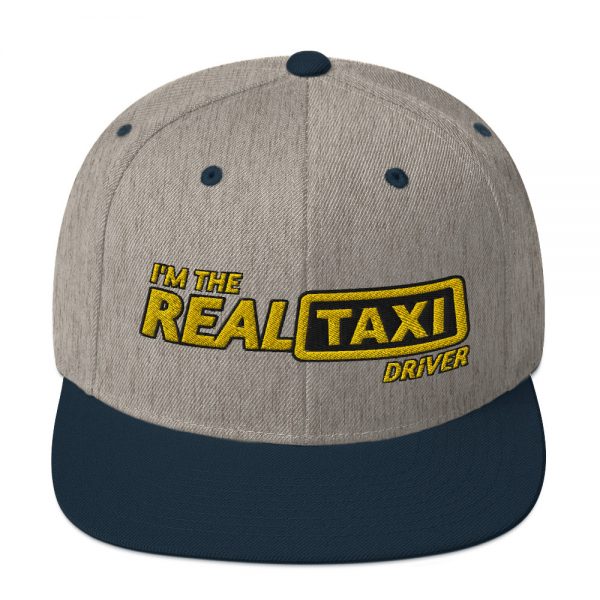 “I'M THE REAL TAXI DRIVER - v2” Embroidered Yupoong Snapback Hat - Image 28