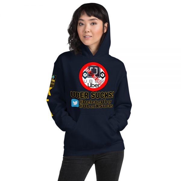 “UBER SUCKS!” Premium Soft & Heavy Blend Hoodie - Image 7