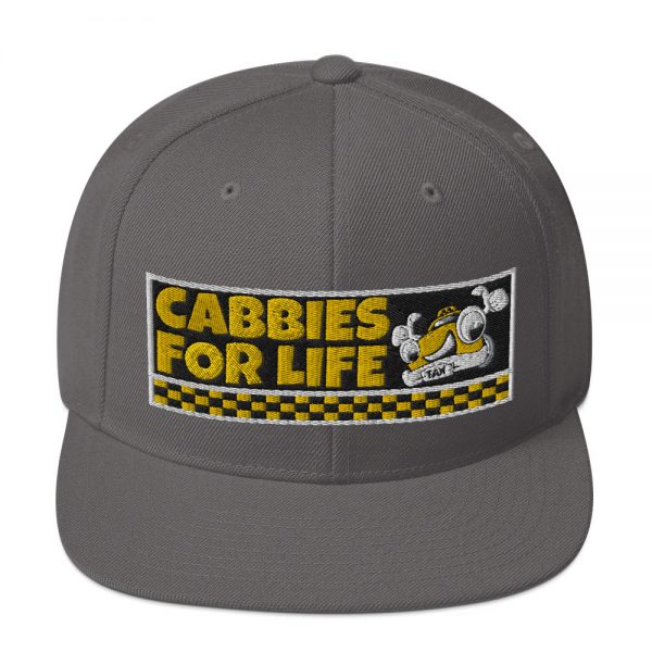 “CABBIES FOR LIFE” Embroidered Yupoong Snapback Hat - Image 14