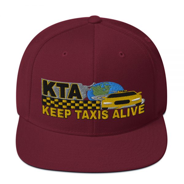 “KEEP TAXIS ALIVE - v1” Embroidered Yupoong Snapback Hat - Image 37