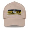 “KEEP CALM” Embroidered Yupoong Dad Hat - Image 12