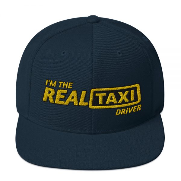 “I'M THE REAL TAXI DRIVER - v2” Embroidered Yupoong Snapback Hat - Image 16