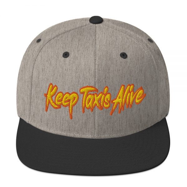 “KEEP TAXIS ALIVE - v2” Embroidered Yupoong Snapback Hat - Image 24