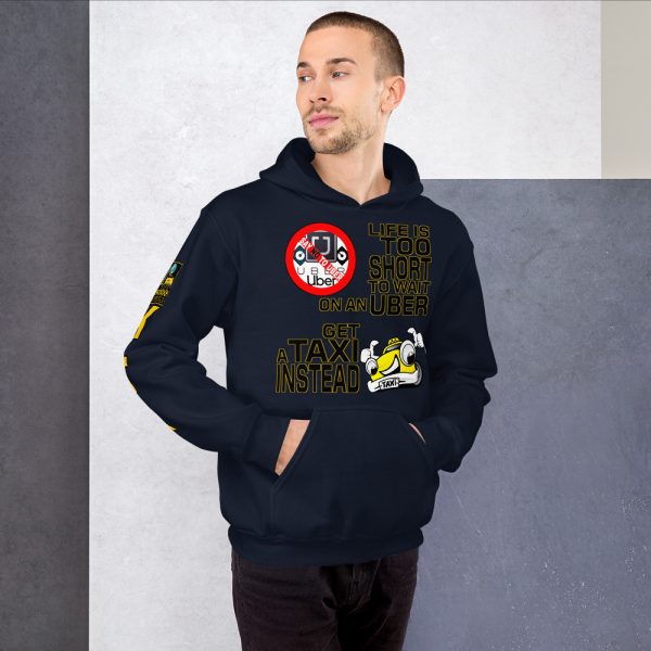 “LIFE IS TOO SHORT TO WAIT ON AN UBER” Premium Soft & Heavy Blend Hoodie - Image 8