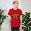 "I'M THE REAL TAXI DRIVER" Premium Dark Color T-Shirt - Image 10