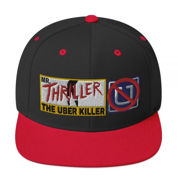 “MR. THRILLER, THE UBER KILLER” Embroidered Yupoong Snapback Hat - Image 6