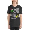 “LIFE IS TOO SHORT TO GET IN AN UBER” Premium Dark Color T-Shirt - Image 6