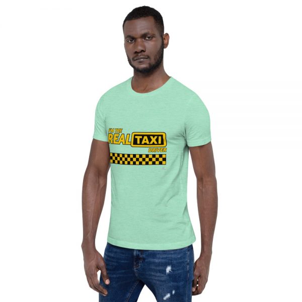 “I’M THE REAL TAXI DRIVER” Premium Bright Color T-Shirt - Image 7
