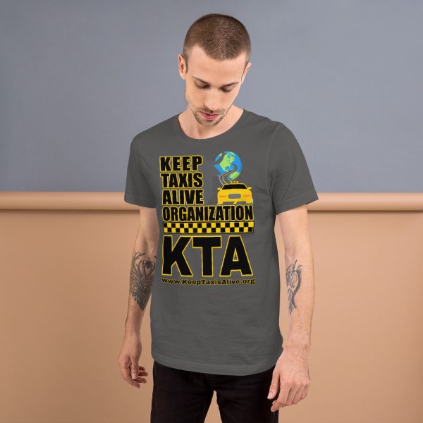 "KEEP TAXIS ALIVE ORGANIZATION" Premium Dark Color T-Shirt - Image 5