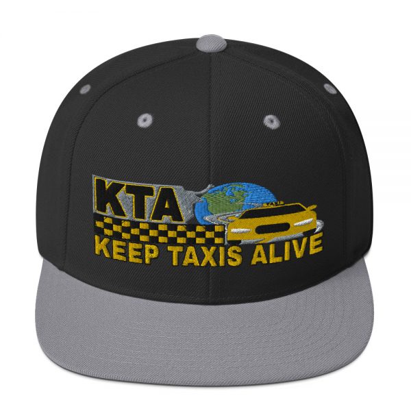 “KEEP TAXIS ALIVE - v1” Embroidered Yupoong Snapback Hat - Image 9