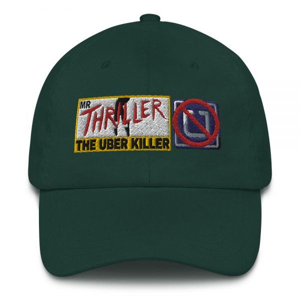 “MR. THRILLER, THE UBER KILLER” Embroidered Yupoong Dad Hat - Image 7